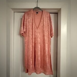 Free People Crushed velvet tunic